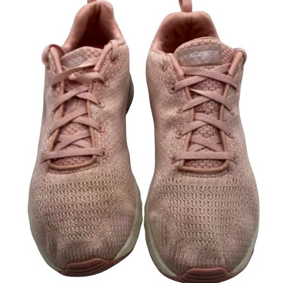Skechers Skech Air Extreme Sneakers Shoes Sz 11 Rose Pink Athletic Memory Foam - Picture 3 of 8